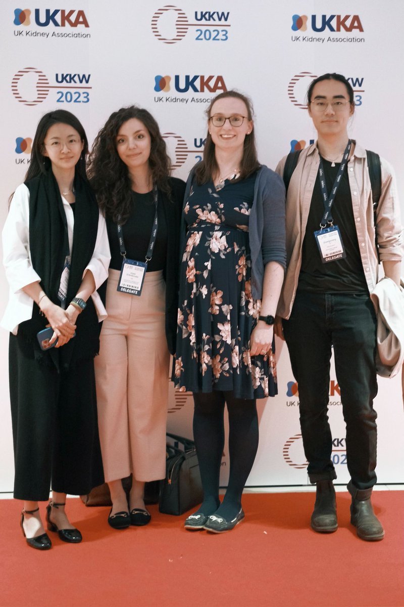 What a week we've had at #UKKW2023 ! So lovely to catch up with old friends and meet new tubule-enthusiasts. Now back to the lab to follow up on our new ideas... @UKKidney @RenalUCL @EuniceCTZ @ZwlShawn @Violadmb @bethrose859