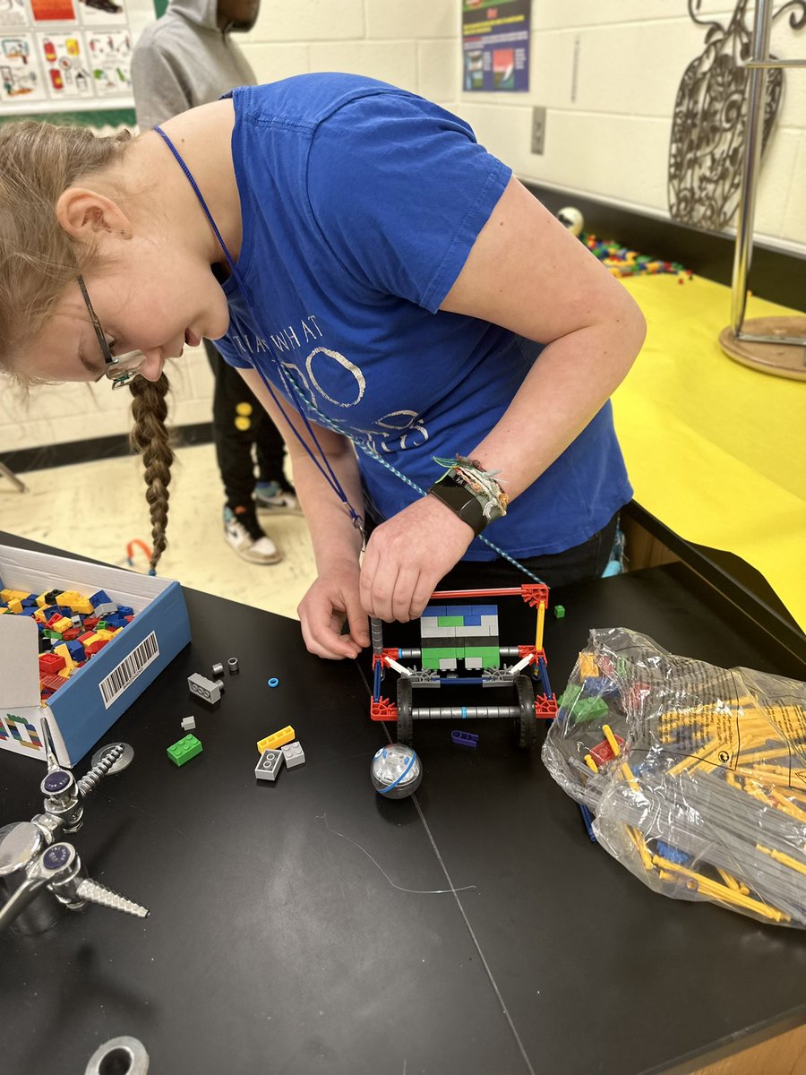 Dr_Misty_Givens's tweet photo. Gearing up for our final Sphero robot 3D projects on the 3rd day of Science Discovery Camp! Plans are being executed and revamped!! #EngineeringDesign #AppliedScienceInnovation #YouBelongInHenry #HCSSummerScienceAcademy #HenryDiscovers #ScienceinHenry @klbsci https://t.co/f5drVeaWLn