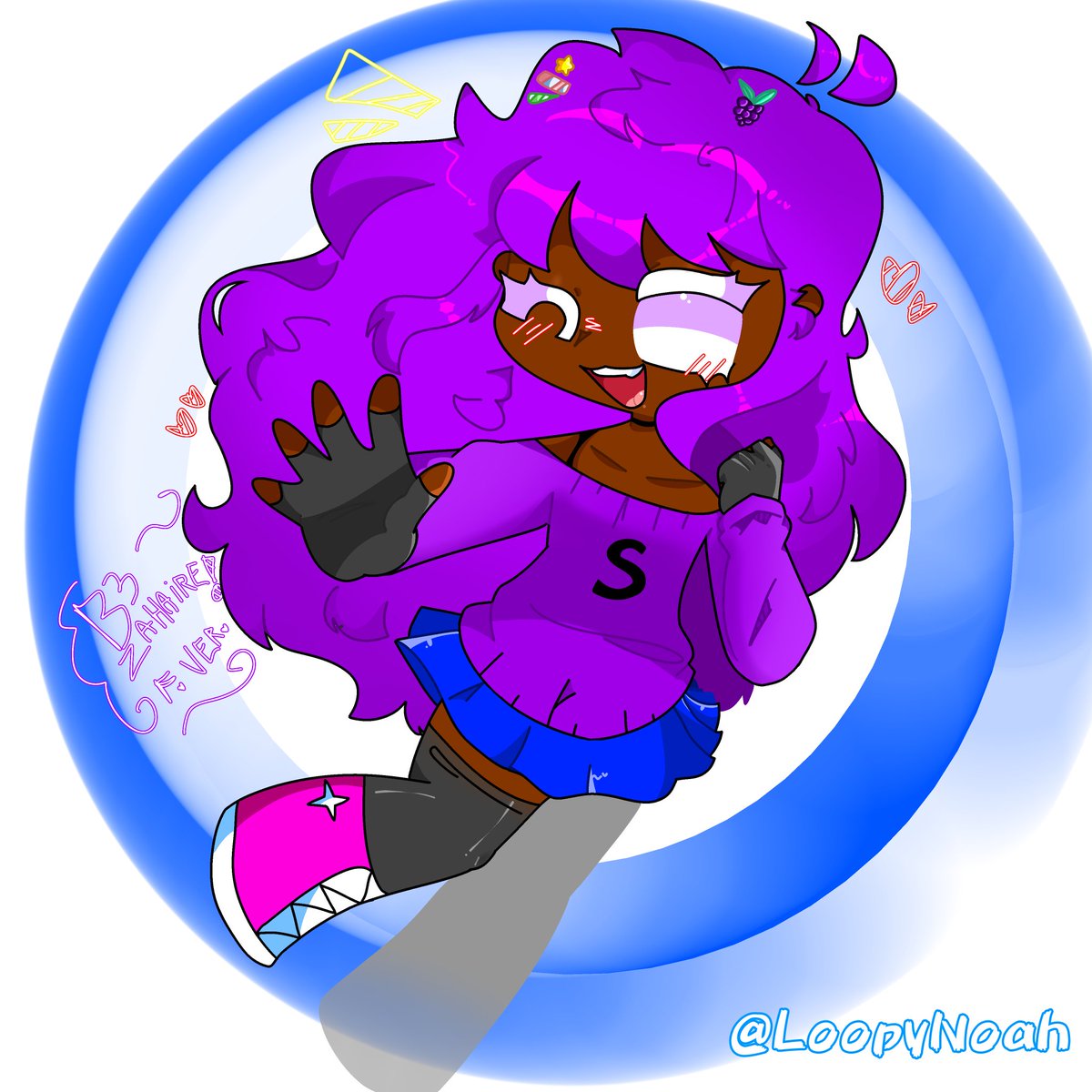 LoopyNoah's tweet photo. A Feminine Ver. for B3 @Zahaire15  💖💖💕💘
.
.
.
.
.
#ZahaireFanart heres a tag for u sweetie <33
.
.
.
.
{{Other tags}}💌✨
♡
#art
 #draw 
#drawing 
 #fanart https://t.co/fMjAusZ4VG
