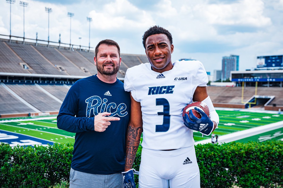 Thank you for having me !!@RiceFootball  <a href="/CoachMKershaw/">Mike Kershaw</a>
