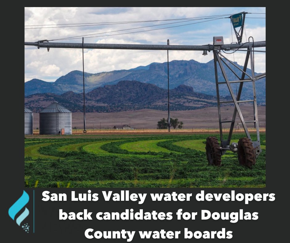 Water Education CO (@wateredco) on Twitter photo Renewable Water Resources principals donated a total of $20,000 to two Parker Water and Sanitation District Board candidates and have won election of a seat on the Roxborough Water and Sanitation District Board. buff.ly/45LPHWB
#freshwaternews #cowater <a href="/fresh_waternews/">Fresh Water News</a> Renewable Water Resources principals donated a total of $20,000 to two Parker Water and Sanitation District Board candidates and have won election of a seat on the Roxborough Water and Sanitation District Board. buff.ly/45LPHWB
#freshwaternews #cowater <a href="/fresh_waternews/">Fresh Water News</a>