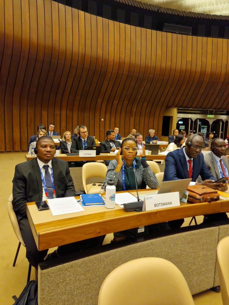 ilo_pretoria's tweet photo. The 111th #ILC2023 is ongoing.

Member States are key to the debates, discussions during the ILO’s International Labour Conference.

Botswana🇧🇼 delegation is actively involved in the deliberations https://t.co/BXnq3E7ytE