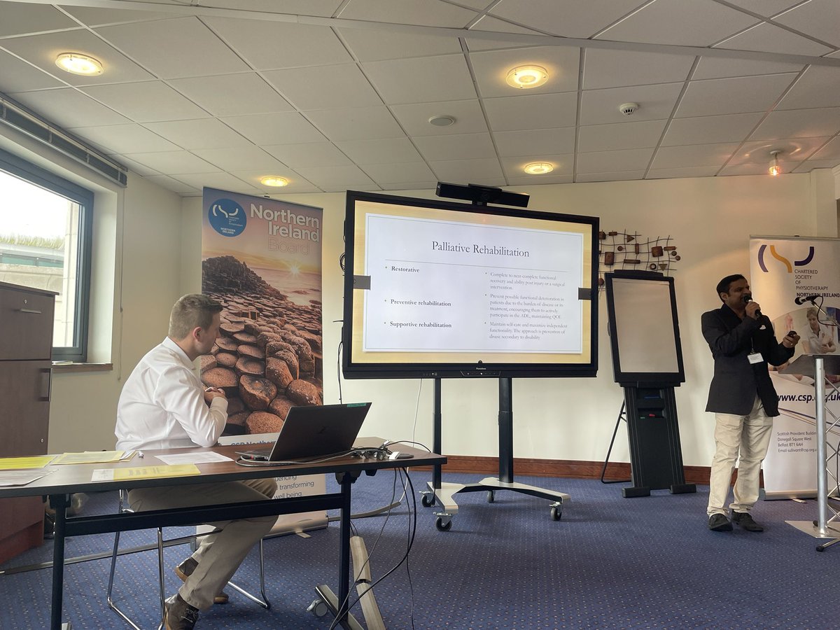 Different hat on today - presenting about Hippotherapy and Equine Facilitated Physiotherapy 🐴 at the CSPNI ‘Patient Rehabilitation Journey’ conference. An amazing day looking at the whole patient rehab journey from day 1 of injury/illness to end of life. Proud to be a Physio 💪🏻