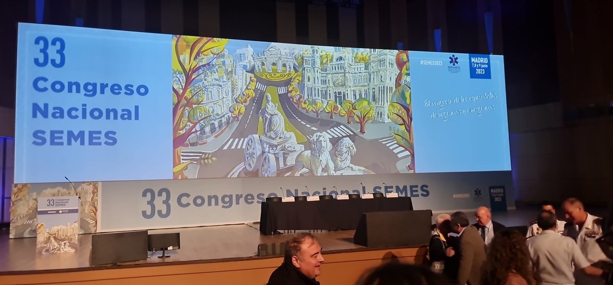 A punto de empezar mesa inaugural 33 Congreso Semes con la presencia Ministro Sanidad <a href="/SEMES_/">SEMES</a> <a href="/SEMES_Aragon/">SEMES Aragon</a>