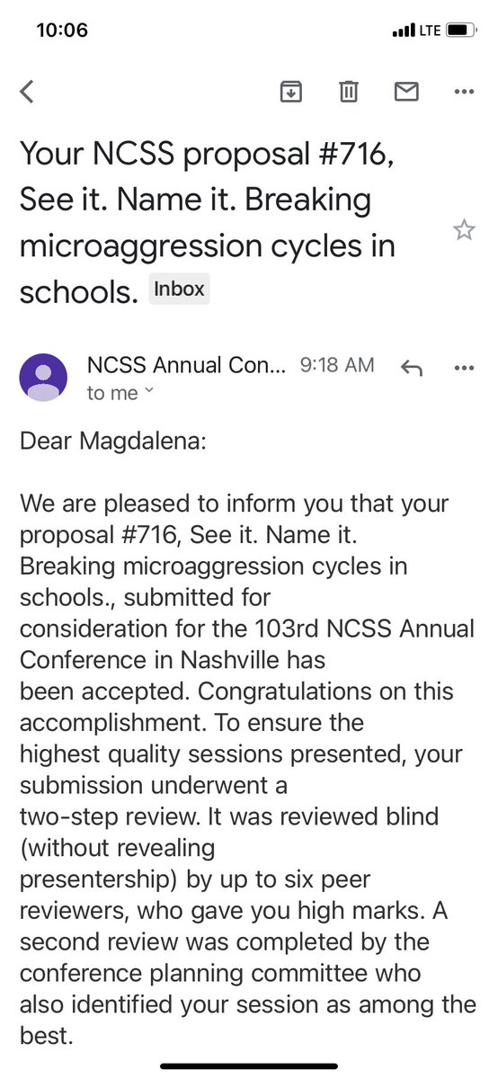 Magdalena Mata, NBCT tweet media