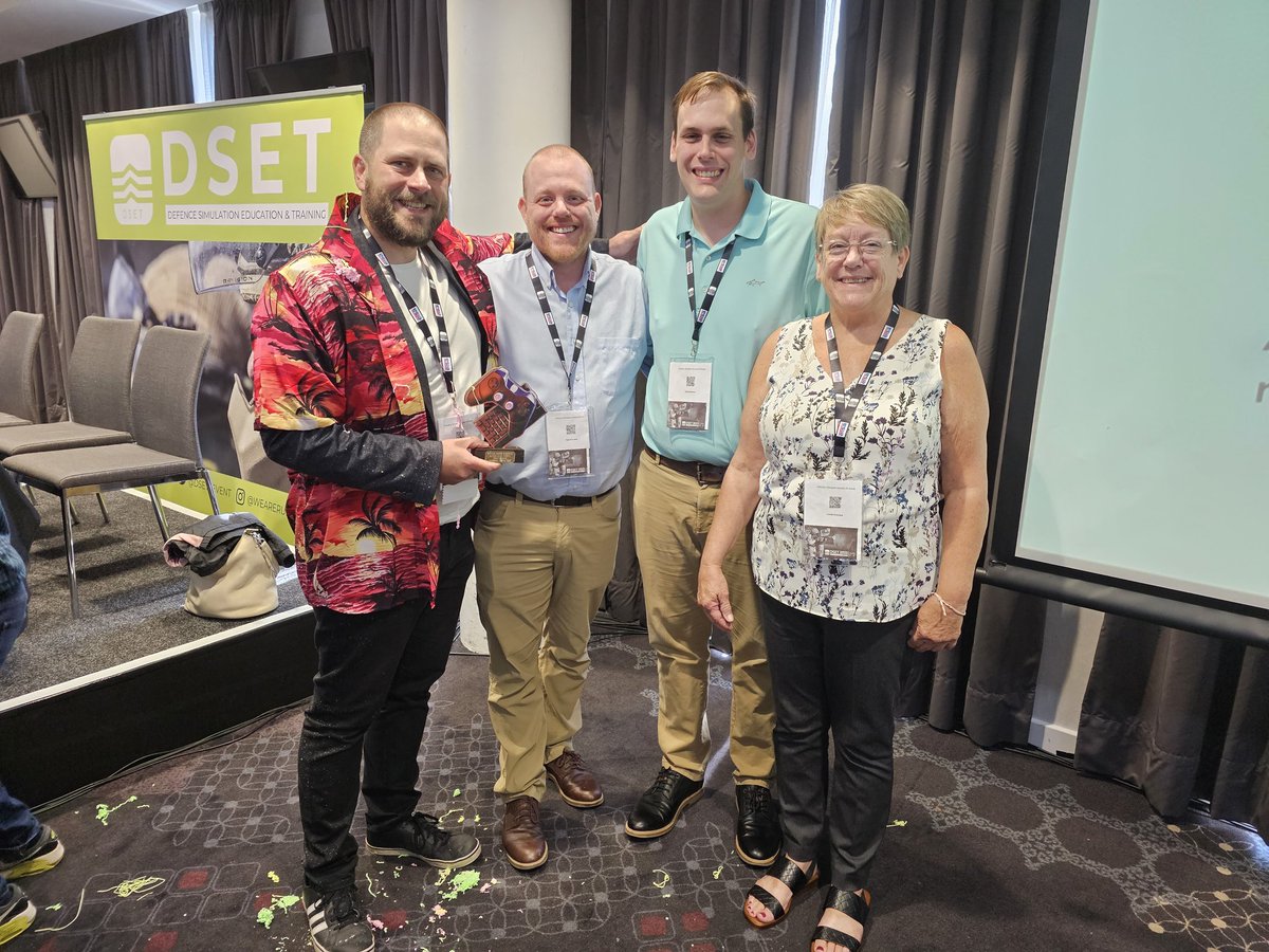 Really proud of our <a href="/ChompDental/">Chomp</a> winning most fun serious game at <a href="/DSET_EVENT/">DSET</a> !! Thank you!! #seriousgames