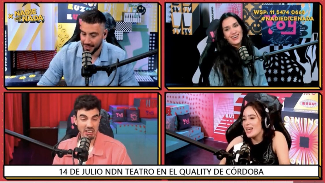 politopj's tweet photo. VIVO📉 STREAMING📲
#NadieDiceNada #LuzuTV 69.3K🔥
#PerrosDeLaCalle #UrbanaPlay 22k
#CrossOver #Vorterix 2.2k
#Blender 2.0k🔥
#BiriBiri #RepublicaZ 1.0k
#OneMas #RadioOne 270
#LoftStream 87🚨🚨 https://t.co/d2Y1XgrlMK