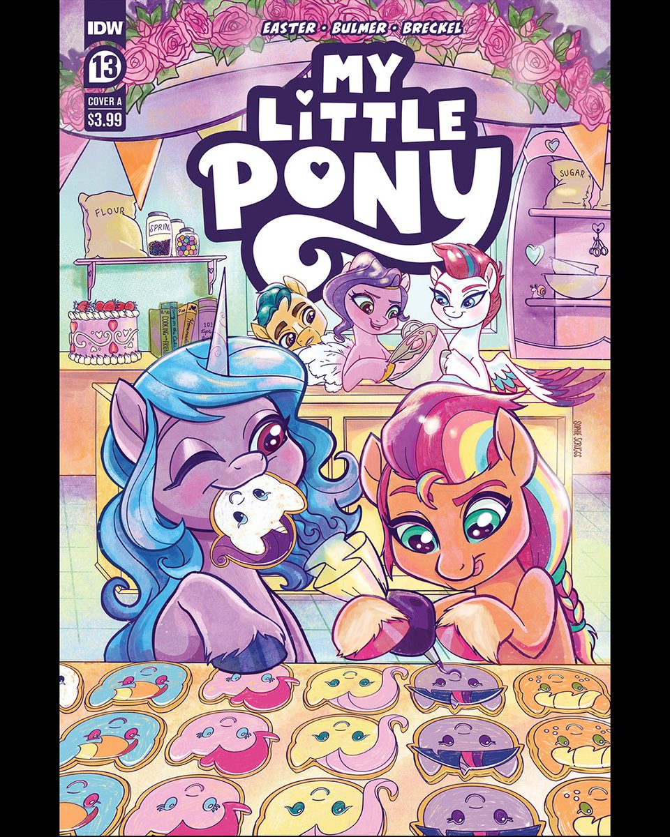 MY LITTLE PONY 13 OUT TODAY! Disclaimer: Cookies not included. @vellichorvictim @abbyryder @angienessyo #NeilUyetake #SophieScruggs