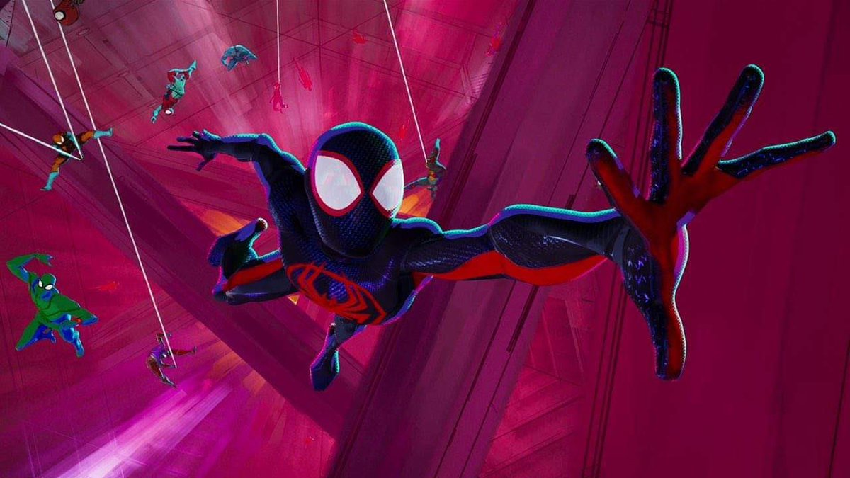 gaak_fr's tweet photo. ‼️La scène de poursuite de Miles Morales dans #AcrossTheSpiderVerse a pris 4 ANS pour être réalisée 🤯 https://t.co/eORHDPANHI