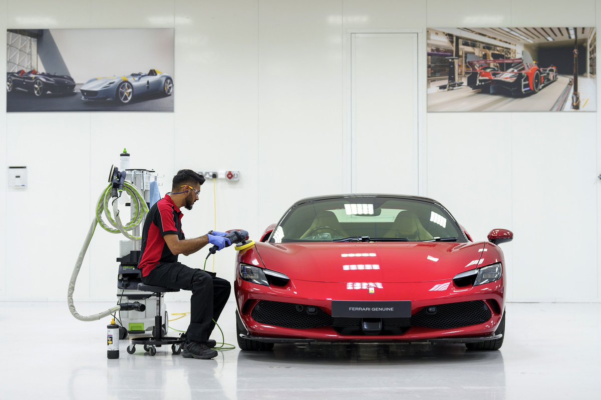 Ferrari North Europe is delighted to announce the opening of a brand new, Official Body Repairer, with Individual Specialist Cars in Solihull. The new Body Repairer workshop covers 2,300 sq m and has dedicated facilities to ensure the highest quality repairs. #Ferrari