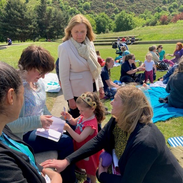 Scot Gov Health on Twitter "Public Health Minister Jenni_Minto met parents & babies along with