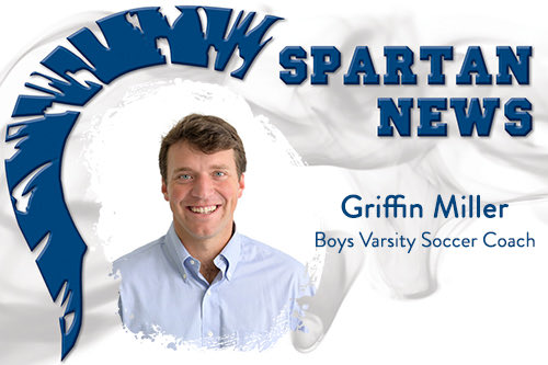 sayrespartans's tweet photo. Griffin Miller, Sayre ‘11, has been appointed Head Boys Soccer Coach for the Spartans. An outstanding player while at Sayre, Coach Miller went on to have a successful college playing career at Sewanee: University of the South. Welcome back to campus Griffin. #SpartanStrong https://t.co/K3zydKEIph