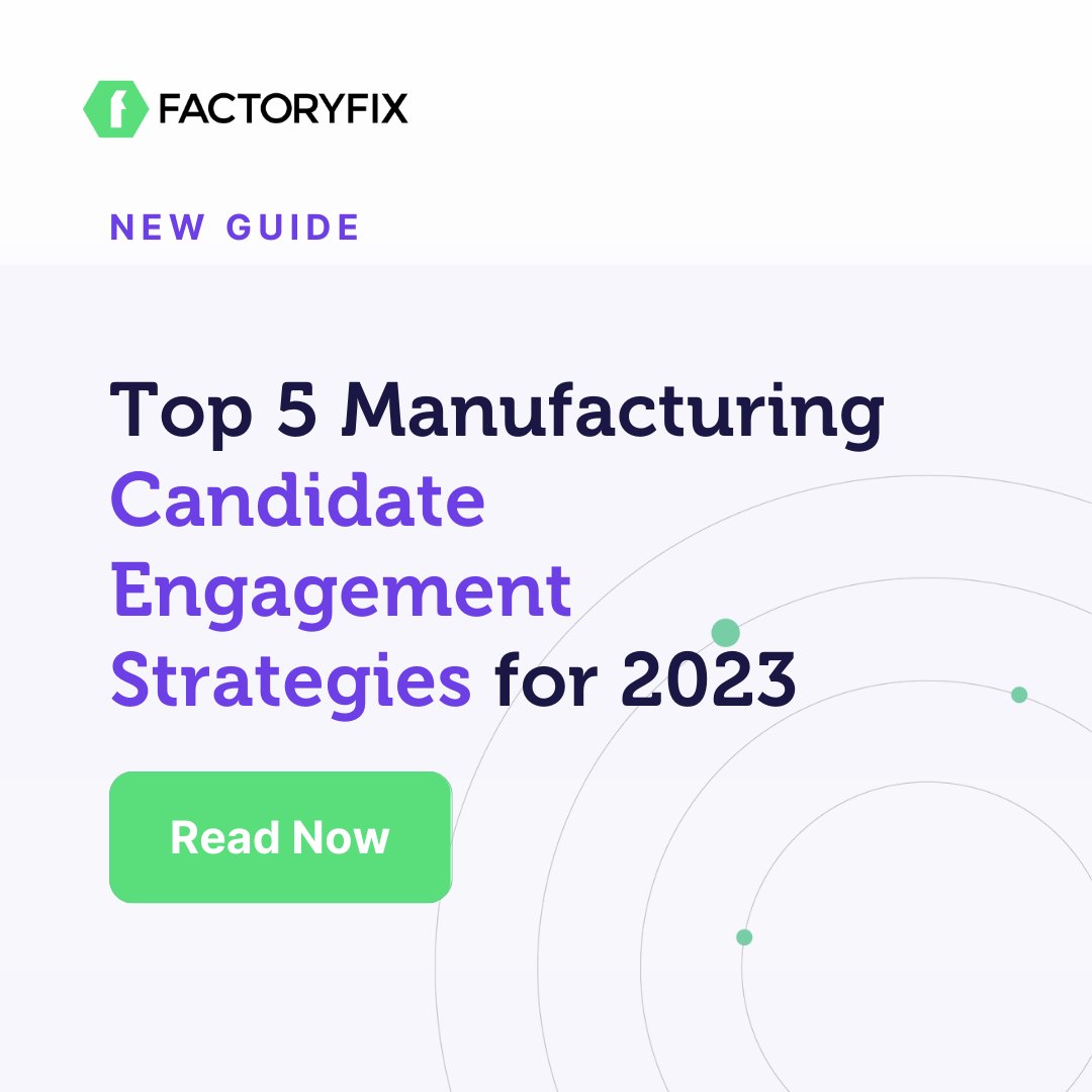 Calling all HR Leaders! Improve your candidate engagement strategy with our latest guide. Stay ahead of the curve in manufacturing recruitment: bit.ly/3oP7c7E

 #HRLeaders #ManufacturingRecruitment #CandidateEngagement