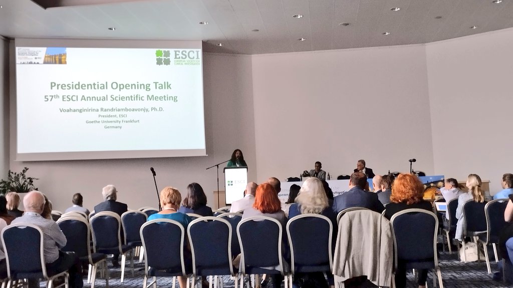 Juanaloca2002's tweet photo. Opening ceremony @ESCI_Society #ExcitingSCIENCE #MeetingFriends #Prague https://t.co/HJEgDUcaF0