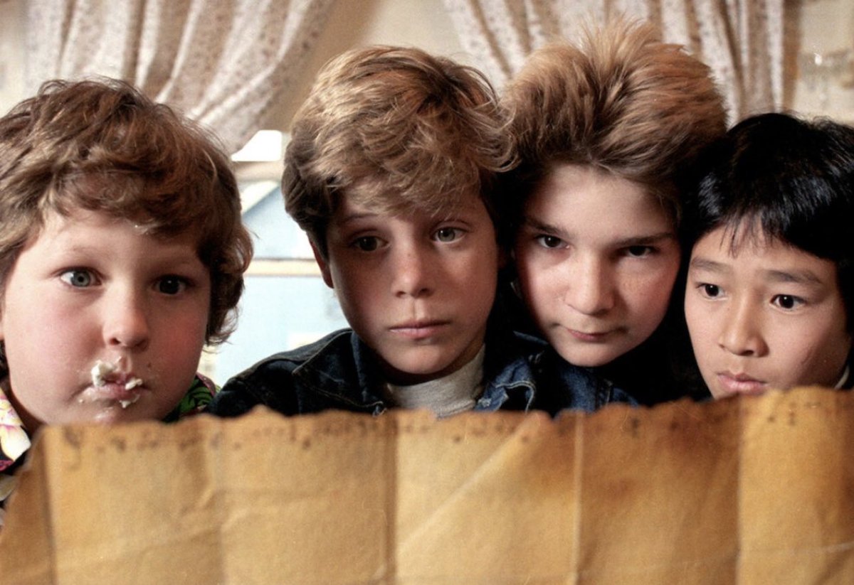 It’s Mo’s favorite holiday….The Goonies came out 38 years ago today!!! Bless Chunk and Mouth and Mikey and Data and the whole gang on this glorious day!
.
.
.
.
#thegoonies #releasedate #80scinema #film #cinema #1980s #podcasts #80s #80smovies #80svibe #80saesthetic