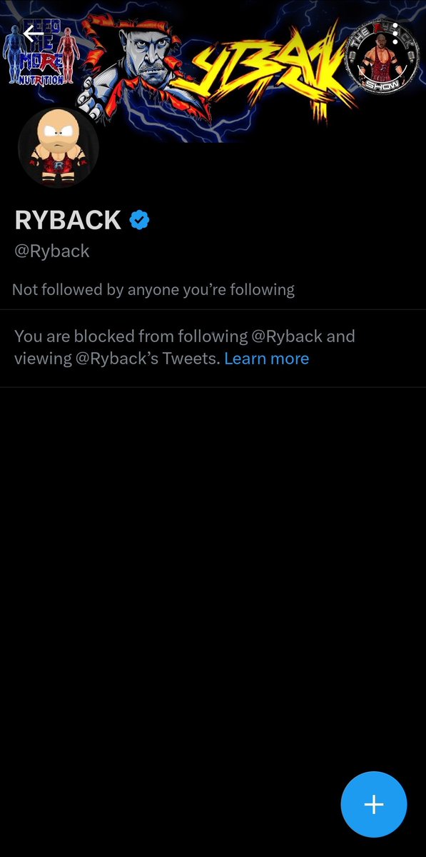 BrokenRampaige's tweet image. Only if I knew what his demands were, but the cry baby blocked me #Cryback #Rybacksucks