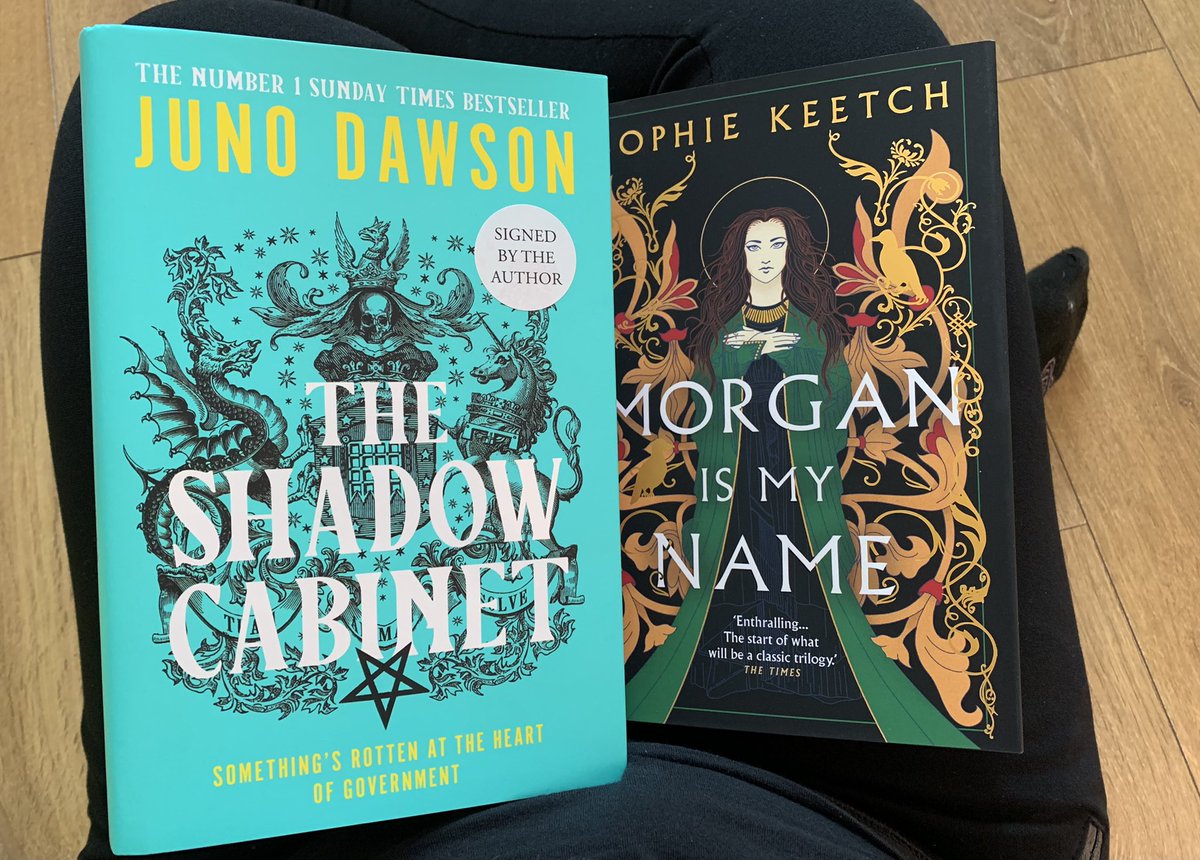 Book Post Day is the best day of the week.

#shadowcabinet #morganismyname 
#bookstagram #BookTwitter