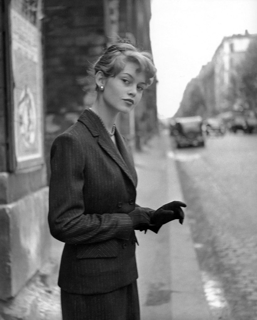 Brigitte Bardot by Georges Dambier, 1954