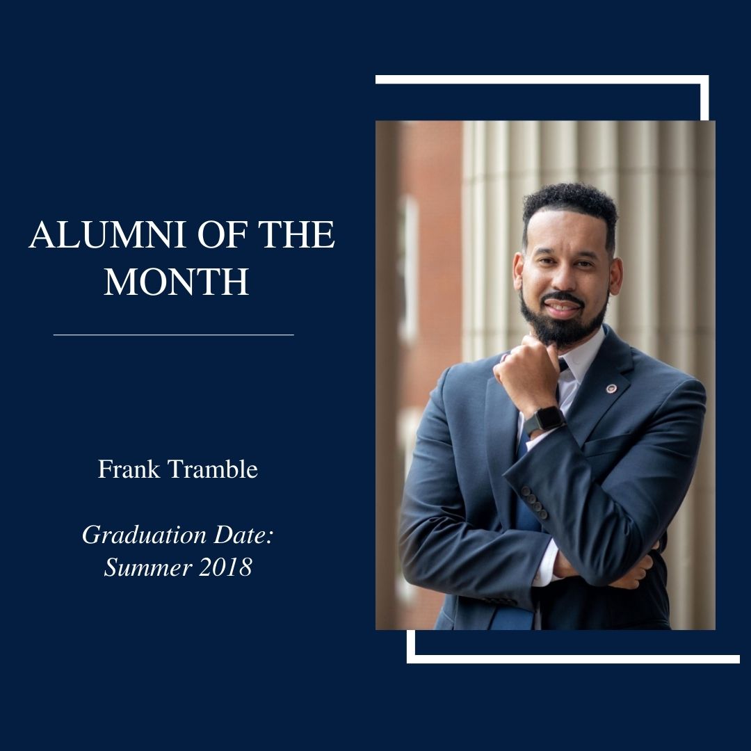 GeorgetownIMC's tweet image. 🔵🎓 Our #IMCHoyas keep coming back! 💙 The #AlumnioftheMonth is Frank Tramble (MPS&apos;18), the brand concept instructor and capstone advisor. 🎉

Connect with Frank at bit.ly/FrankTramble! 💼

#GeorgetownSCS