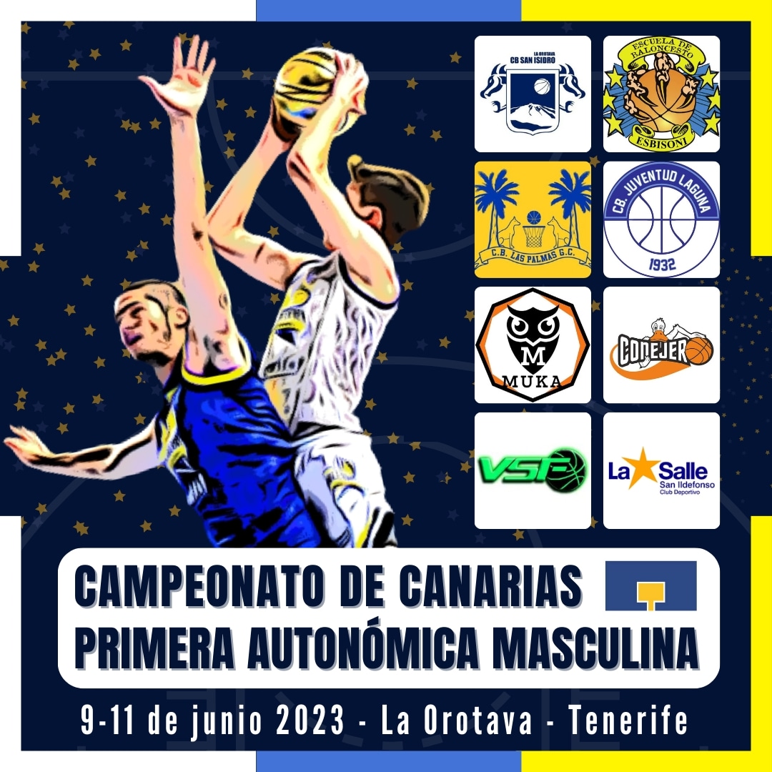 FCBaloncesto's tweet photo. ๐ #CCPrimeraAutMas ๐ฎ๐จ
๐ La Orotava
๐ Del 9 al 11 de junio 2023
๐บ #FCBtv
โช๏ธ https://t.co/vd7ZEckrZo
๐ ยกEnhorabuena y mucha suerte a los equipos clasificados! https://t.co/6J2abbiOjy