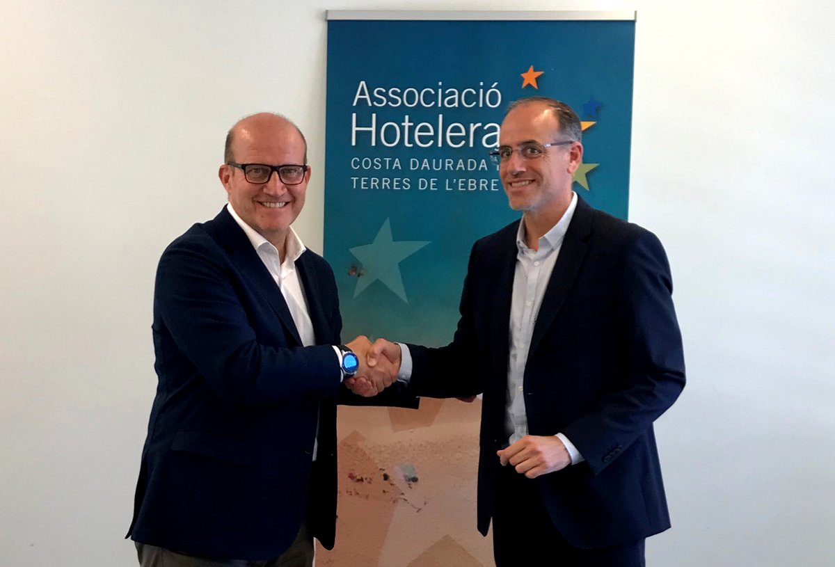 TotTurisme's tweet photo. 🤝 #Bioscore i l'Associació Hotelera Costa Daurada i Terres de l'Ebre s'alien per impulsar la sostenibilitat en tots els seus allotjaments associats.

#Turisme #Terresdelebre #CostaDaurada https://t.co/FuvPO4jC0Z