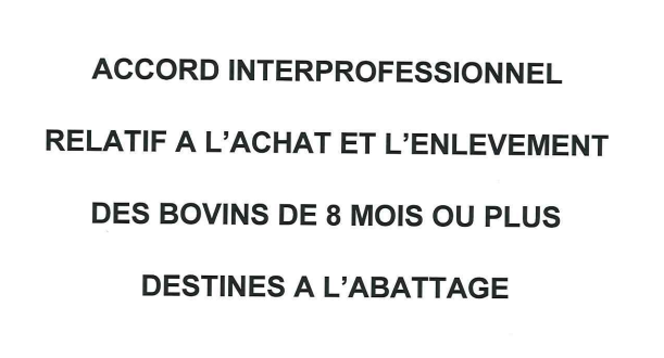 InterbevAuRA's tweet image. En avril dernier, la Section Bovine a validé le renouvellement de l'accord achat/enlèvement des bovins de + de 8 mois destinés à l'#abattage. 

Le renouvellement de cet accord clé a permis d'apporter plusieurs modifications.

↪️ mcusercontent.com/741ff2414cc054…

#viande #bovin #FrAgtw