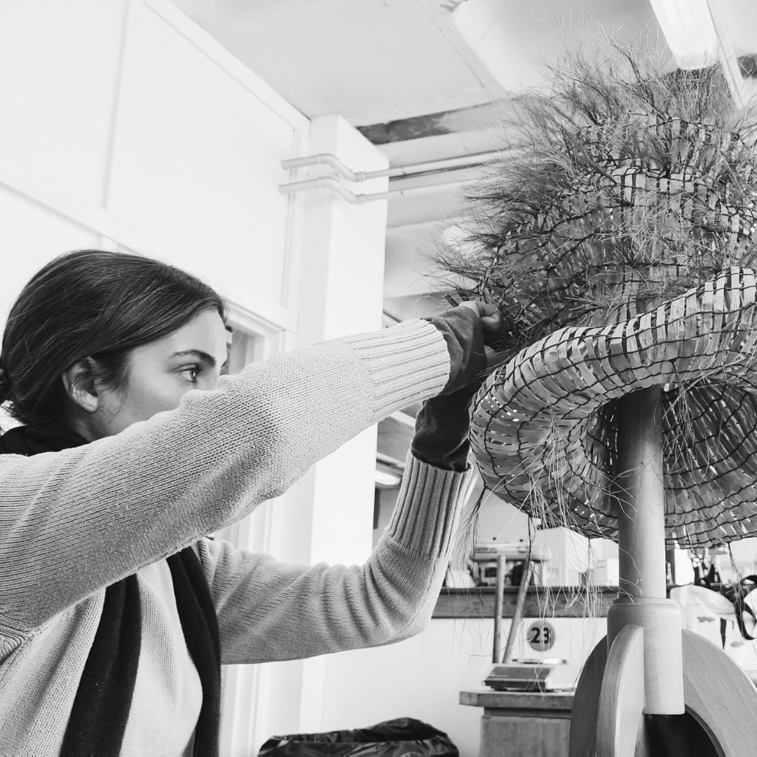 NewDesigners's tweet photo. 💡 Creator Spotlight 💡
Erica Earle-Robertson (Edinburgh College of Art) is a designer and maker specialising in contemporary woven objects. Erica's work centres around the traditional craft of Zimbabwean weaving, using sustainable making methods.
#ND23 #ComingtoND https://t.co/9JeLUM6Ieg