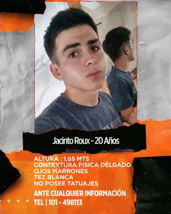 Pollita13249591's tweet photo. ⚠️BUSCAMOS A JACINTO⚠️
No cuesta nada compartir su cara, ayudemos a que más personas lo puedan ver. Seamos humanos y pensa ¿Que harías si mañana es tú hija, mamá, novia, hermano? O quién fuera. Estás aportando tu granito de arena haciendo lo mínimo que es compartir su cara. 🙏 https://t.co/14ziYzZ5YL