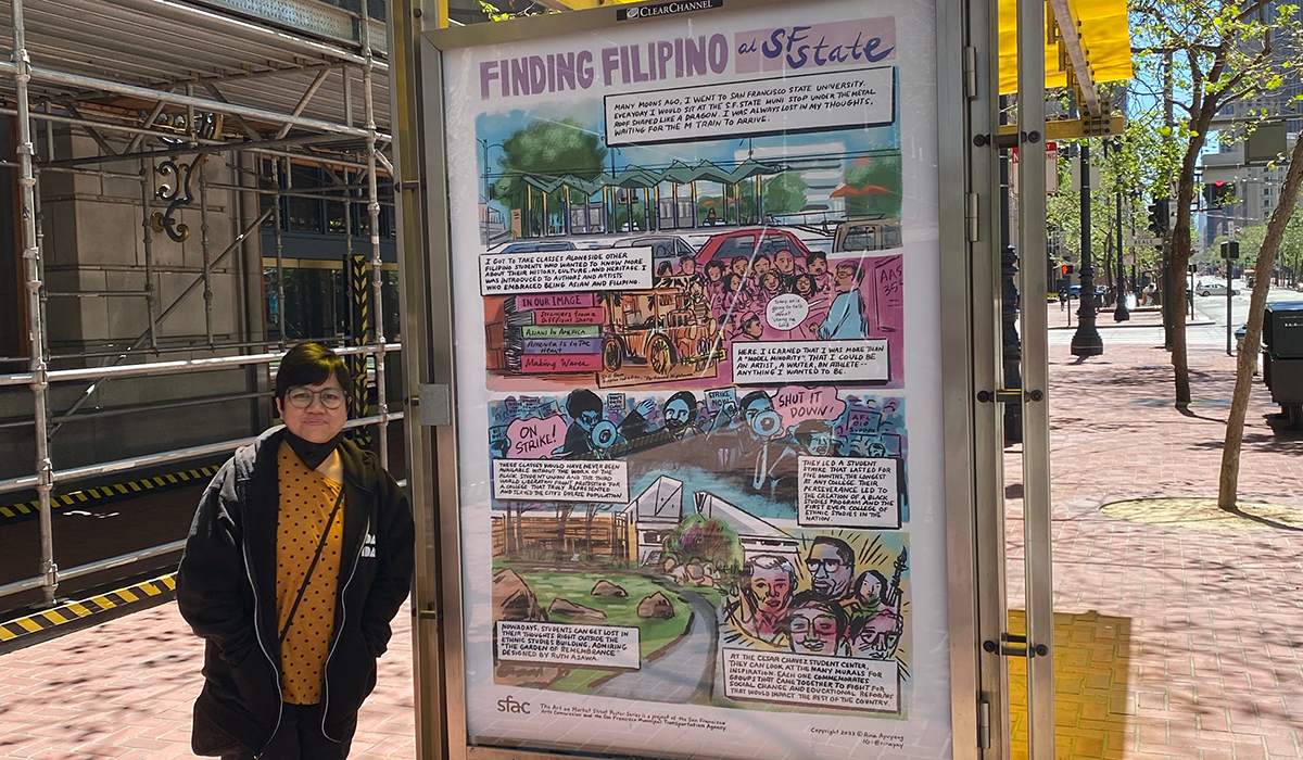 SFSU's tweet photo. “Finding Filipino” | Renowned comics artist discovered herself attending SF State: https://t.co/rzPxpyEtkK #SFSUAlumni https://t.co/UZBdpLOqEh