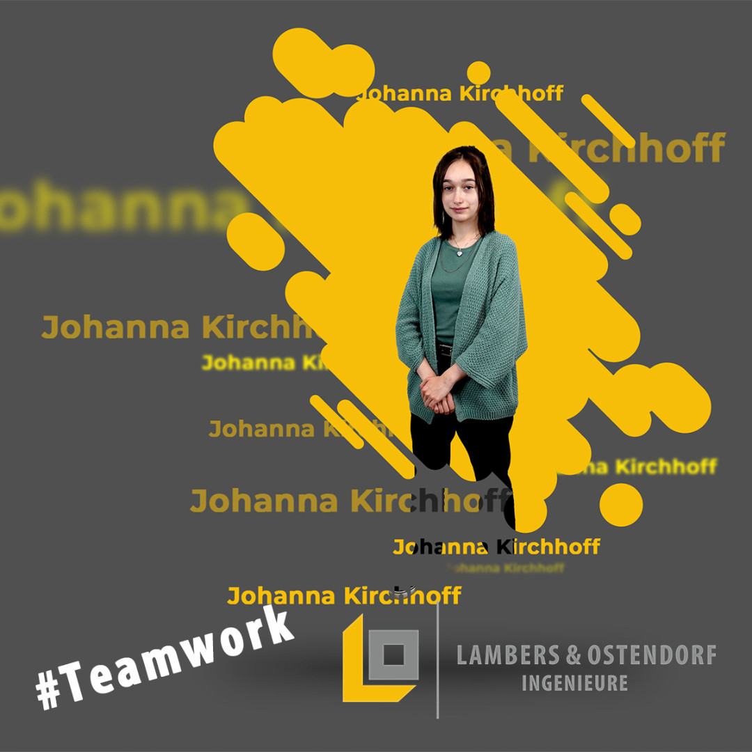 🙋‍♀️ 𝗠𝗶𝘁𝗮𝗿𝗯𝗲𝗶𝘁𝗲𝗿-𝗠𝗶𝘁𝘁𝘄𝗼𝗰𝗵 🙋 - #Teamwork 
Heute im Spotlight
▶ Name: Johanna Kirchhoff
Mehr Info: lo-ing.de
#LOIng #vermessung #surveying #surveyor #makeyourstatement #socialmediamarketing #immo #mitarbeiter #studium #zeichnen #Trimble #Nivellement