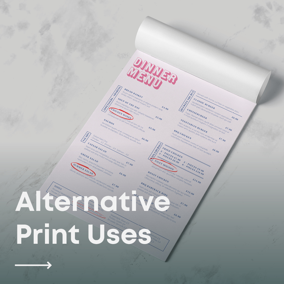 instantprintuk's tweet photo. Print is super versatile, your favourite products can have so many more uses, you just need a good imagination.

📝 Notepads can become tearaway menus
💍  Business cards can become jewellery holders
📈 Whiteboards can become campaign planners

And much more... https://t.co/7xoZ5QMlTW
