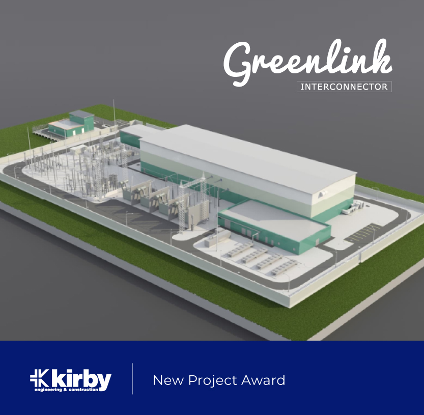 KirbyGroupEng's tweet image. Kirby has been awarded by our client @Siemens_Energy the M&amp;amp;E HV equipment installation contract for the Greenlink Convertor Station, Co Wexford.     

#Greenlink #energy #interconnector #projectaward #Delivery #Value #KirbyCoreValues