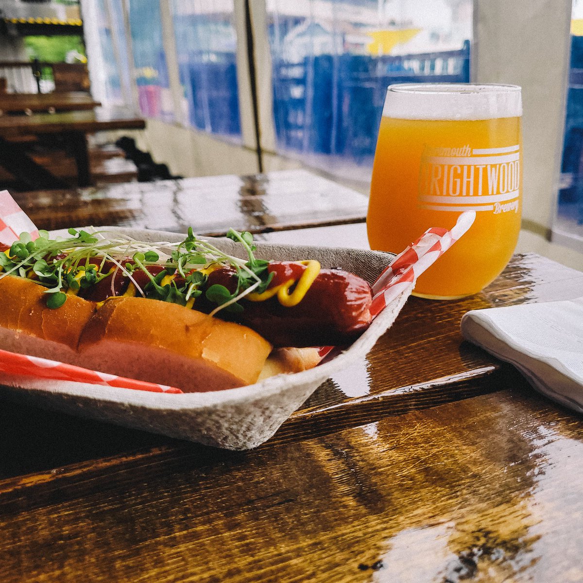 Happening now at our Beer Garden 👀