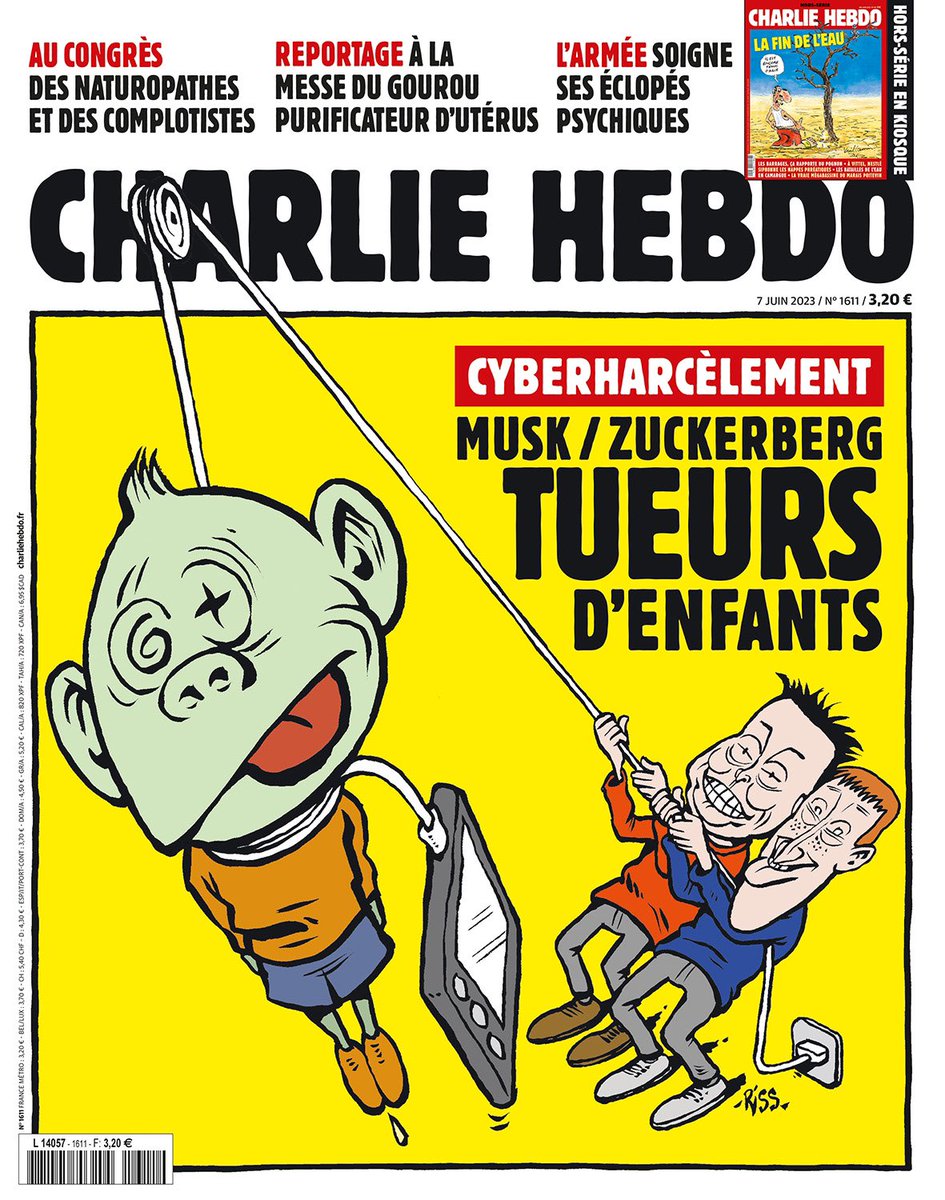 #JeSuisCharlie @Charlie_Hebdo_