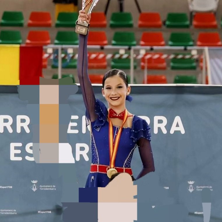 Nuestra alumna y cigaleña Daniela Ruiz Reca se ha proclamado campeona de España de Patinaje artístico en la categoría cadete parejas danza en Torredembarra (Tarragona) #Enhorabuena