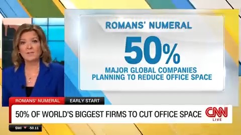 CNN on Twitter: "Around 50% of major global companies will need less