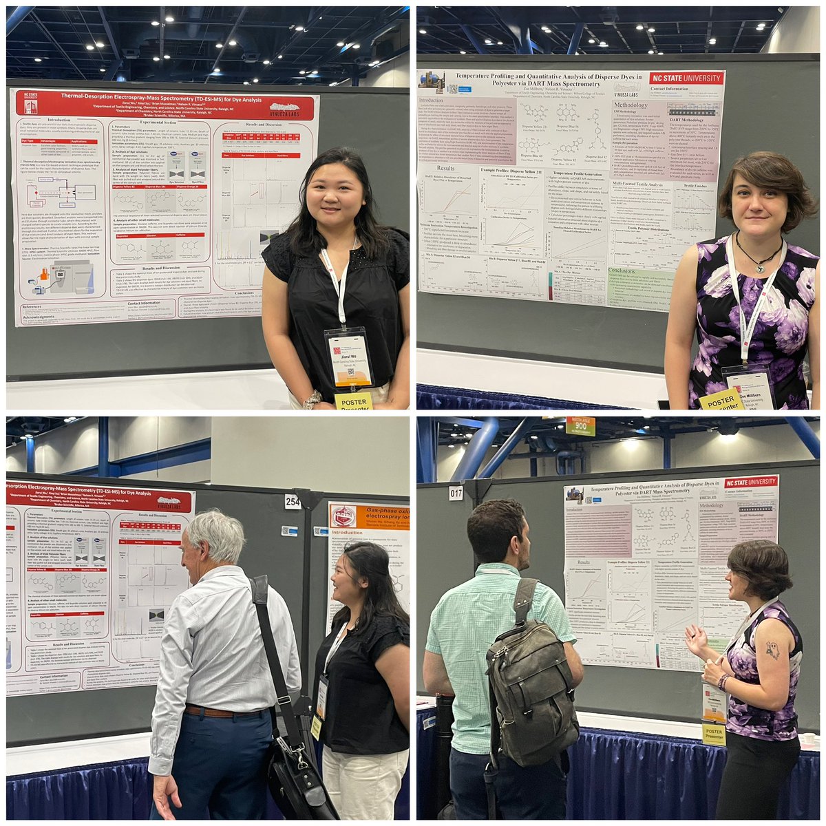 nrvinueza's tweet photo. Today Zoe (W018) and Rachel (W254) presenting at #asms23 @NCStateChem @NCStateWilson @VinuezaLabs https://t.co/OOIkTWccuB