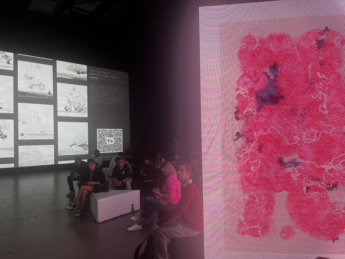 Welcome to #NFC23 live minting session Part 1 🔥🔥🔥
By <a href="/mjlindow/">M.J. Lindow</a> <a href="/solaas/">Leonardo Solaas</a> on <a href="/fx_hash_/">fxhash</a> 🖌️

Did you mint yours? 🎪