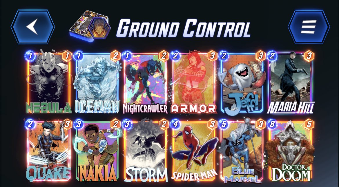 AJ_Casts's tweet photo. Infinite quicker this time! Mostly used my kingpin list until 95 or so. The hot location was bad for it, so swapped to my Quake deck from last season. Video for the kingpin deck soon!

#MarvelSnap @MARVELSNAP @SnapDecks @MarvelSnapZone @UntappedSNAP https://t.co/cmjC5s3QVN