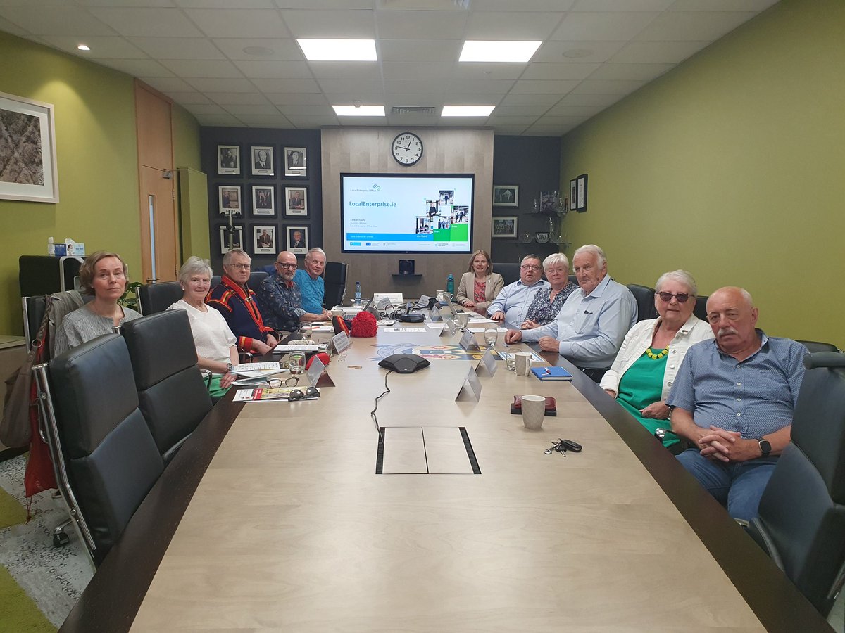What a pleasure to host a group of Norwegian older people from Nordland Council today here to learn about age friendly practices. <a href="/AgeFriendlyIrl/">Age Friendly Ireland</a> <a href="/cathmmcguigan/">Catherine McGuigan</a> <a href="/LEOCountyClare/">LEO Clare</a> <a href="/AgeFriendlClare/">Age Friendly Clare</a> @edmonds_walsh
<a href="/AgeFriendlyOH/">AgeFriendlyOH</a> <a href="/AdrienneMcCann6/">Adrienne McCann</a> @LorraineCortesV