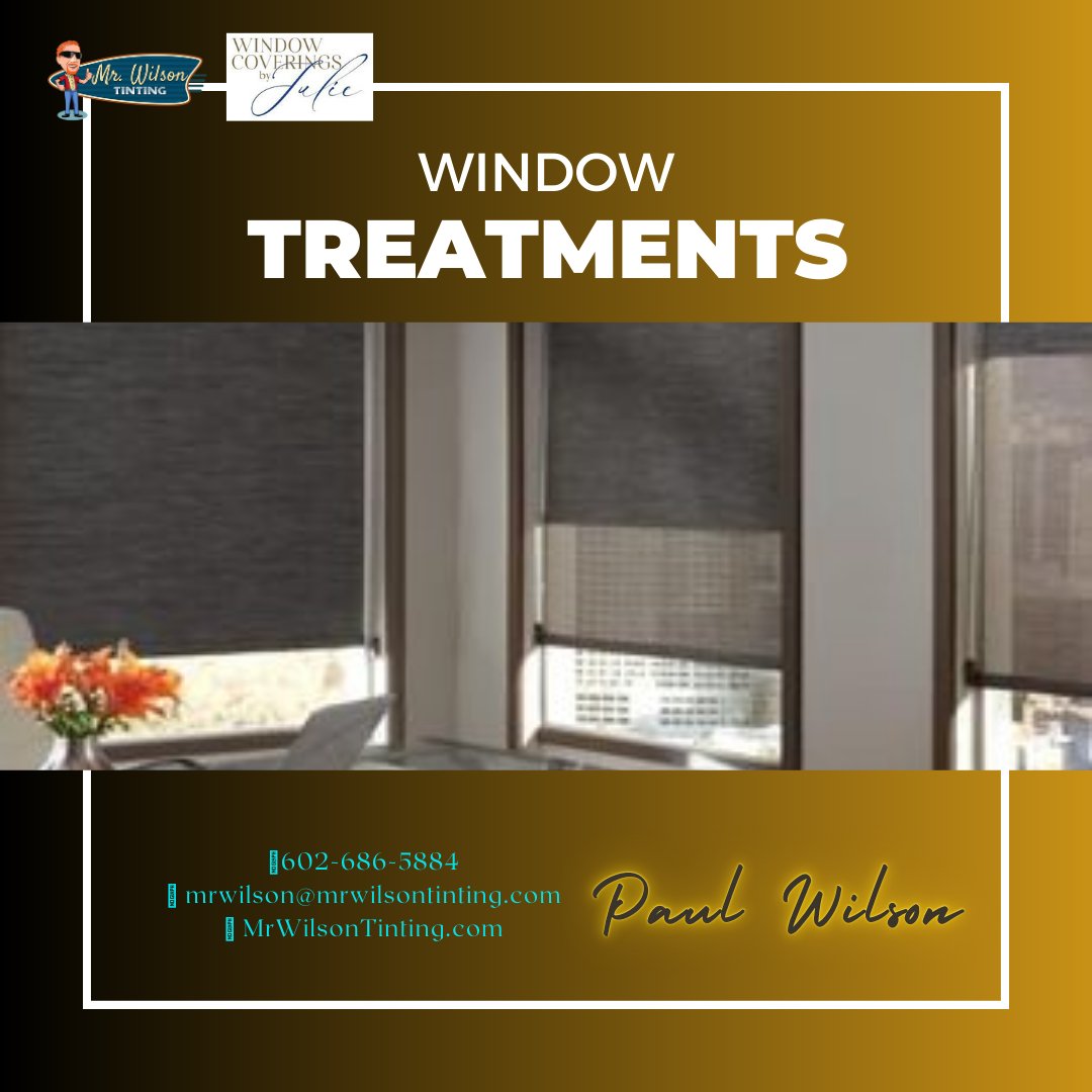 MrWilsonTinting's tweet photo. Upgrade your home's style and privacy with these chic window treatments. From bold prints to elegant drapes, there's something for every design aesthetic.  #MrWilsonTinting #UVProtection #CommercialWindowTinting #WindowTreatments https://t.co/QKuTl1nvXq