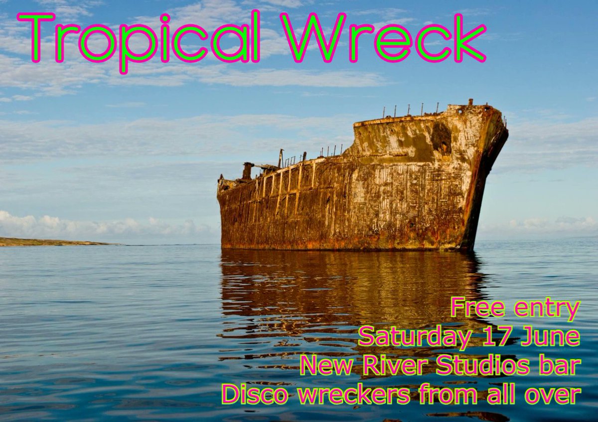TROPICAL WRECK 17TH JUNE 12 HRS OF DISCO MADNESS FROM 1PM FREE ENTRY
facebook.com/events/s/tropi…