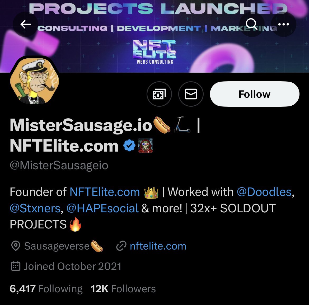 🚨 SCAMMER ALERT 🚨 BEWARE!

Stole 8.5 ETH from us and failed to deliver

Now has gone silent on twitter and discord

LIED about being based in the US

LIED about working on doodles

LIED about ever planning to help us

DM with any info to help catch this criminal!!!

Stay safe🙏