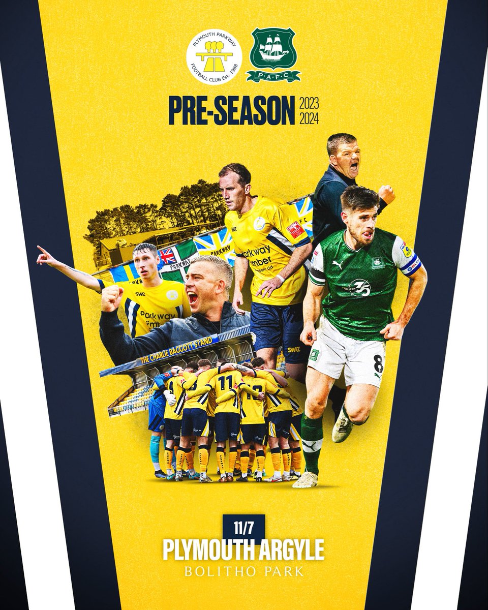 𝘿𝙖𝙩𝙚 𝘾𝙤𝙣𝙛𝙞𝙧𝙢𝙚𝙙❕

We’re delighted to be hosting @Argyle again at Bolitho Park this year as part of our pre-season schedule 

🗓️ 11/7

⏰ 19:30 KO

Details on how to get your tickets will be released soon…

@swsportsnews 

#ppfc