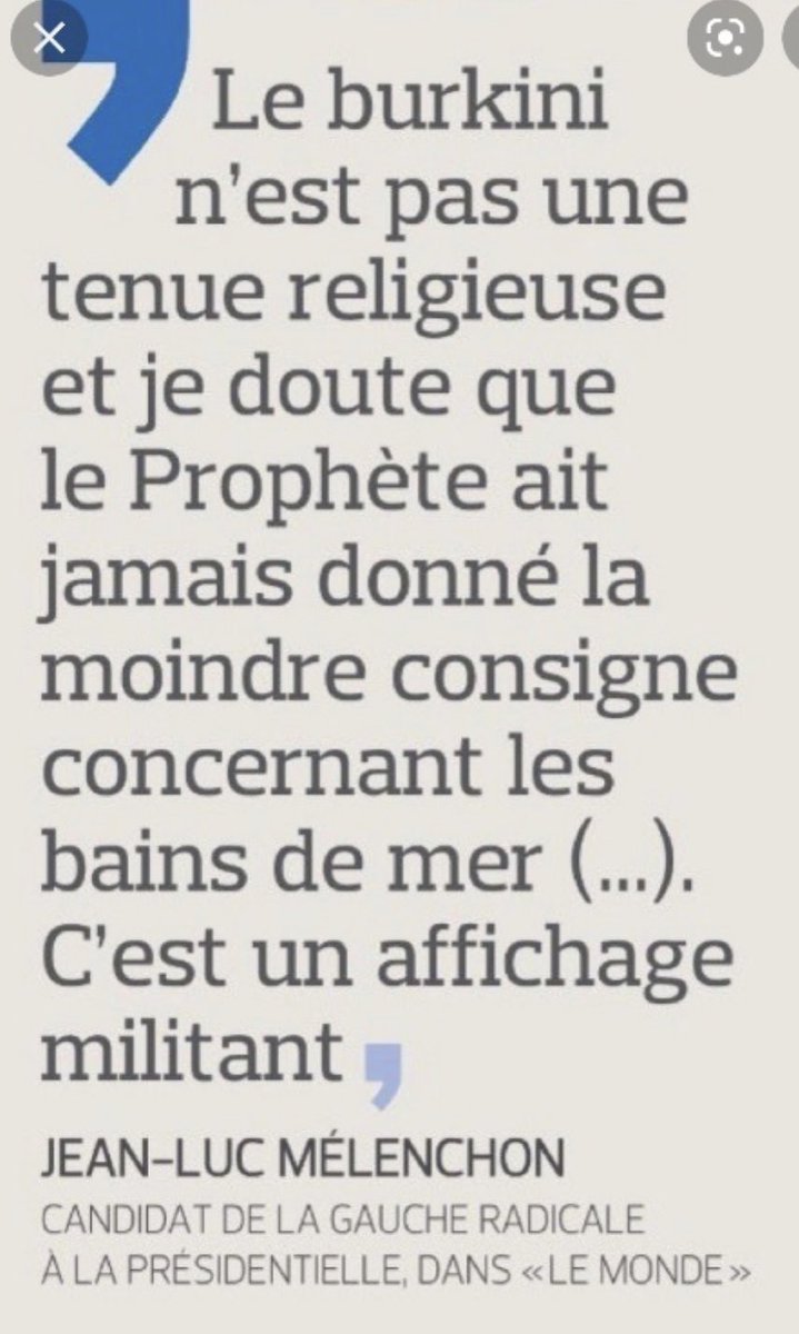 @MathildePanot Donc pour la députée @MathildePanot #LFI, faire respecter la loi et préserver notre modèle laïc républicain... c'est de l'islamophobie.