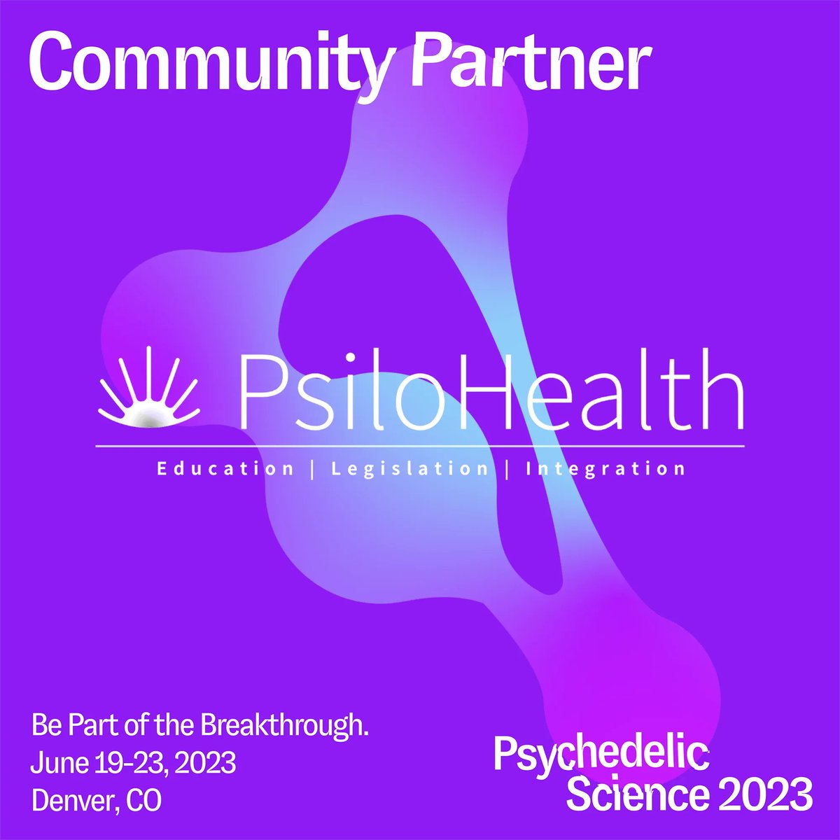 PsiloHealth's tweet photo. We are excited to be present and attending the Psychedelic Science conference in Denver! Use our discount code: PSH15 for 15% off at checkout. Will you be attending? We hope to see you there! https://t.co/WpjakWt6Vc