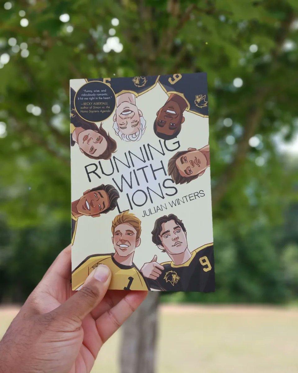 5️⃣ years later! I can't put into words how amazing this journey has been. #RunningWithLions changed my life.

Thanks for loving my little book about found family, soccer, being proud of who you are, and rejecting toxic masculinity in sports. For giving me this dream. 💛⚽️🖤