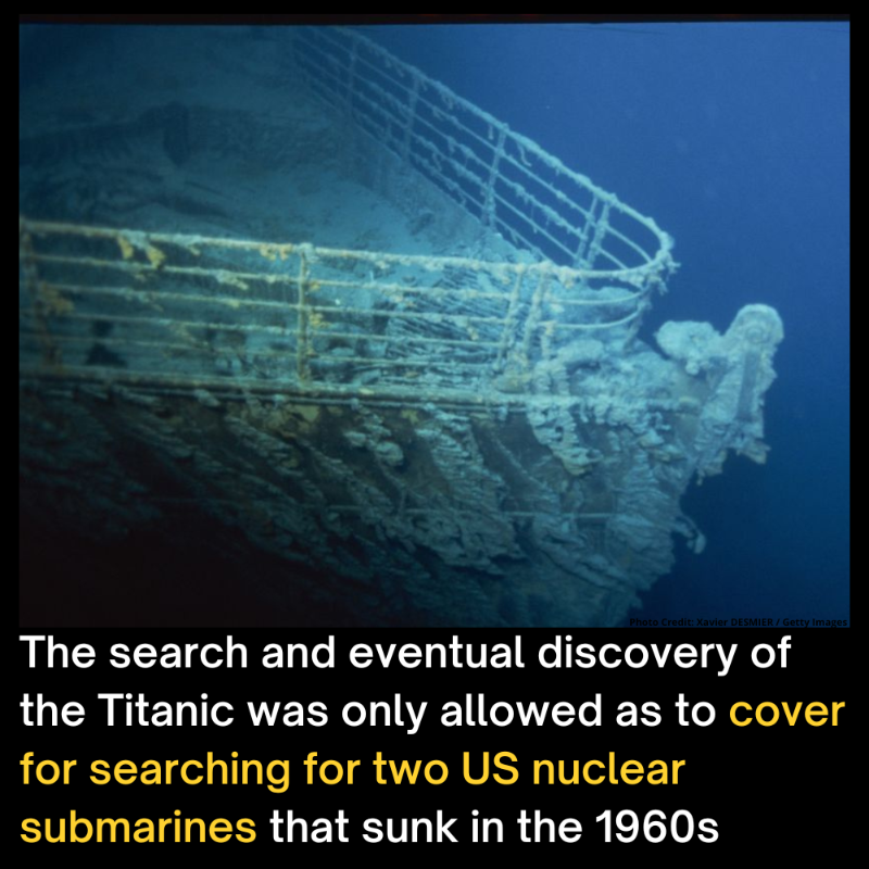 Not sure if they actually found those submarines, though 🤷