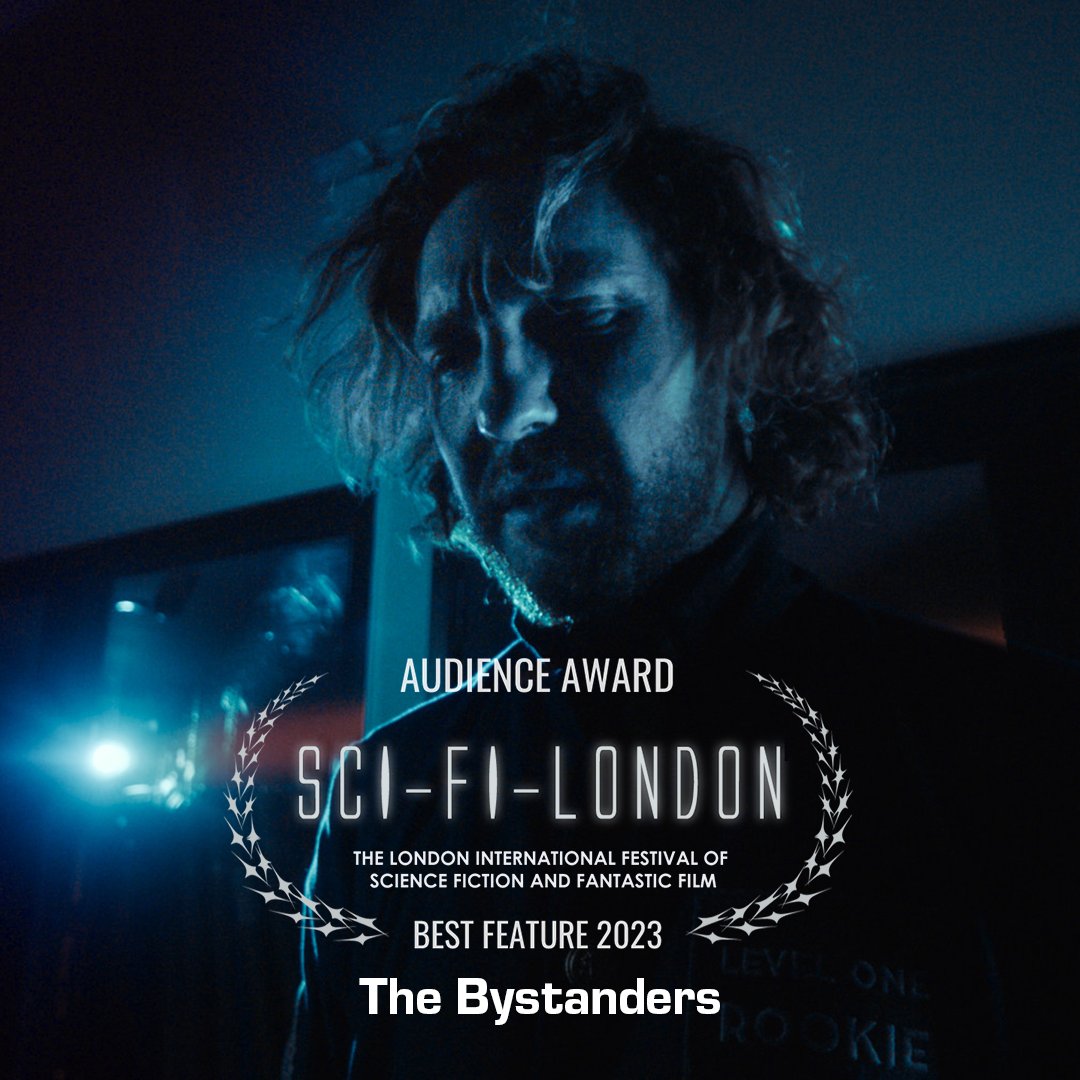 scifilondon's tweet photo. #AudienceAward for #BestFeature at #SFL2023 goes to our #ClosingFilm THE BYSTANDERS (dir. Gabriel Foster Prior)!! 

Congratulations Gabriel + team 💛 https://t.co/toUo4C34w4