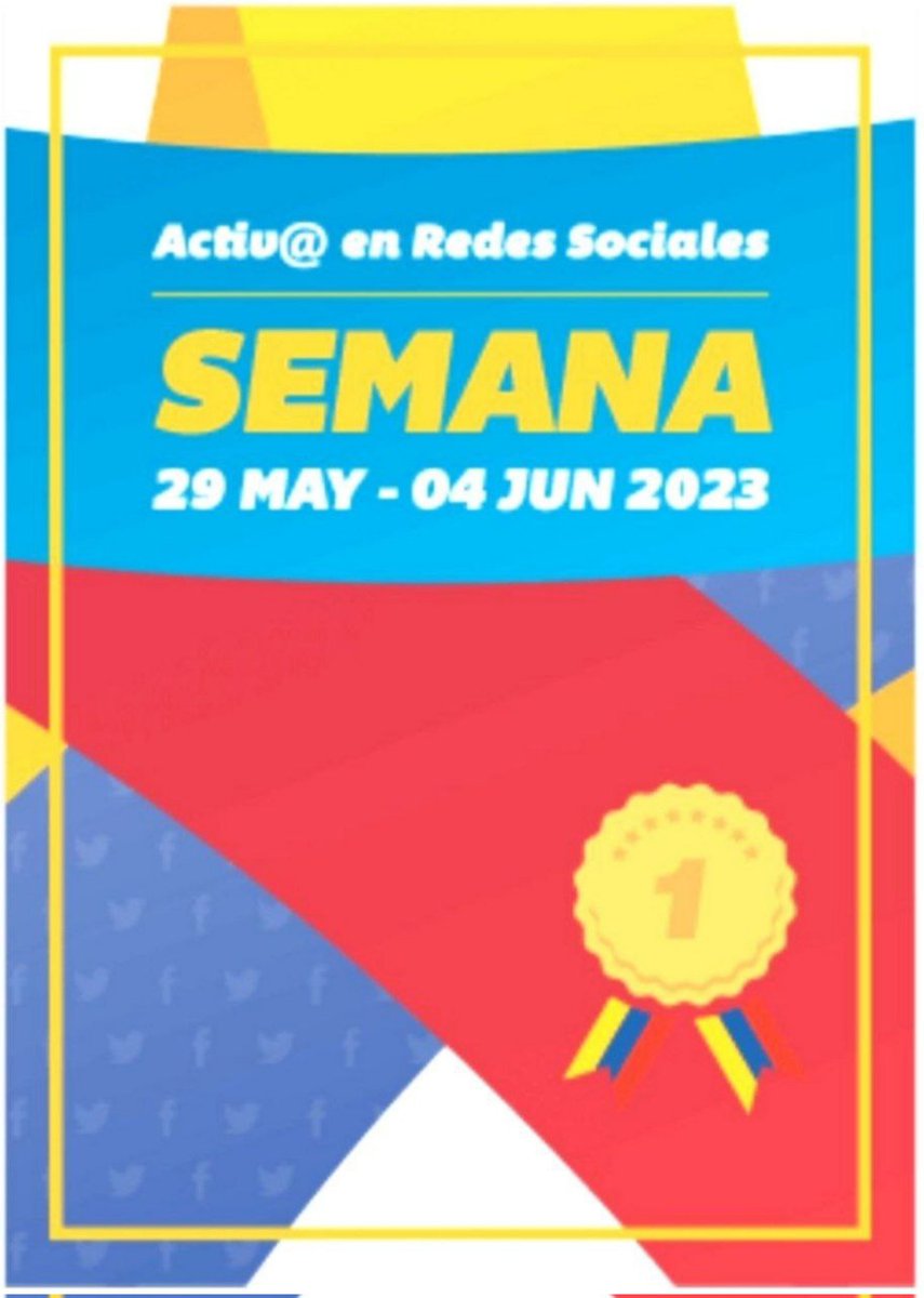 #AHORA #SistemaPatria Inicia la entrega de los logros o mención a las personas que se destacaron en Redes sociales (Twitter) a través del Sistema del @CarnetDLaPatria durante la semana comprendida entre el 28 de mayo al 4 de junio de 2023. #VenezuelaEsUnionYCooperacion